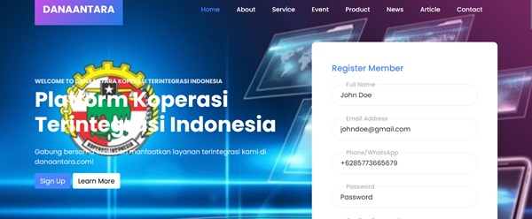 Danaantara Platform Koperasi Terintegrasi Indonesia Taekwondo Indonesia Dojang GARUDA JAYA